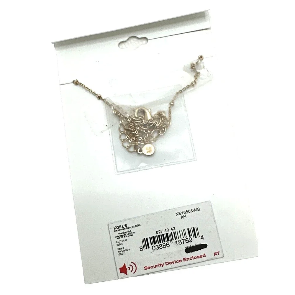 Lauren Conrad Capricorn Pendant Necklace Gold Tone Zodiac Charm LC 16